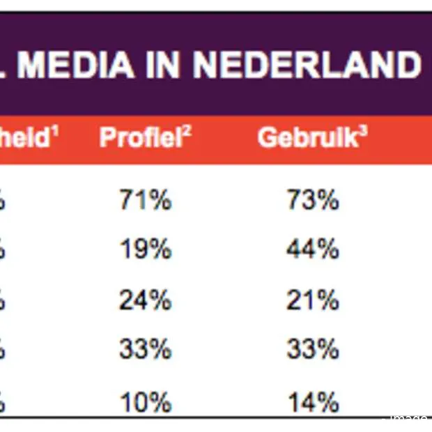 nadert het gebruik van social media zijn