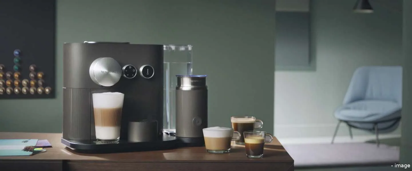 nespresso expert milk koffie