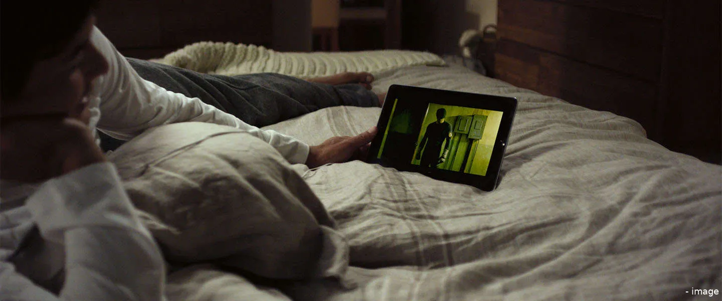 netflix in bed bingen