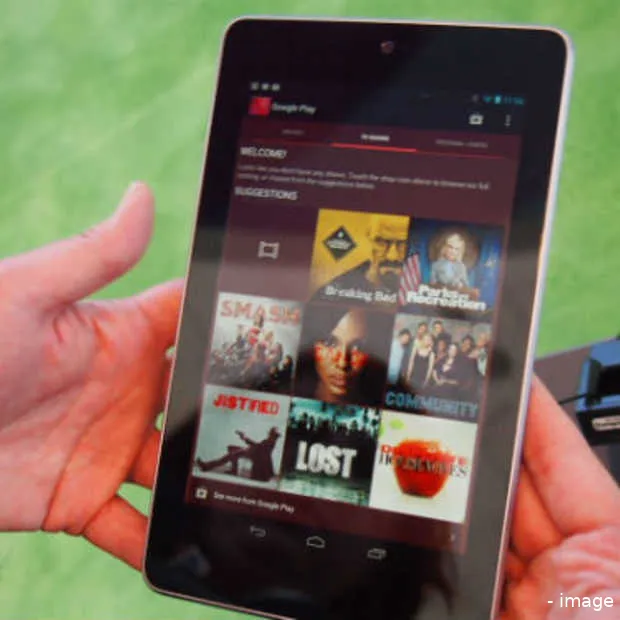 nexus 7 populairder met de feestdagen da