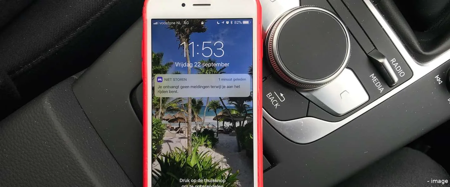 niet storen autorijden ios 11