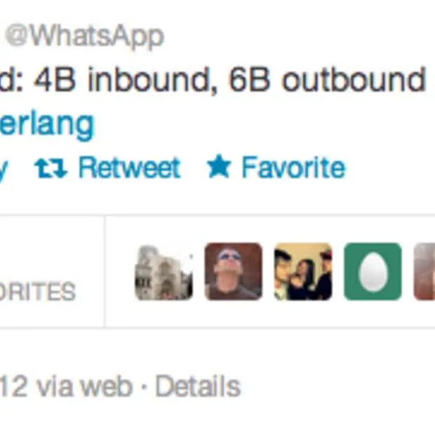 nieuw record whatsapp 10 miljard bericht