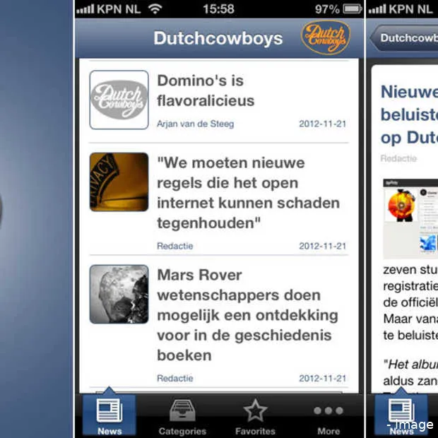 nieuwe dutchcowboys iphone android app n