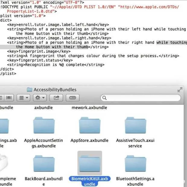 nieuwe ios 7 beta toont hints naar vinge