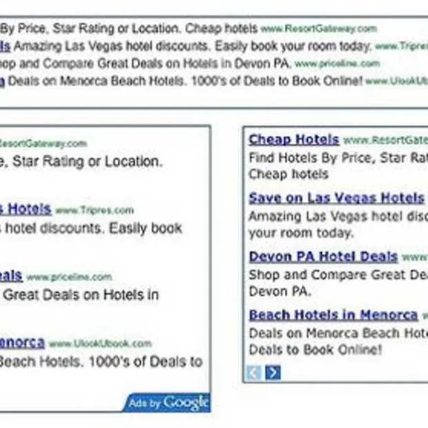 nieuwe layout voor google adsense