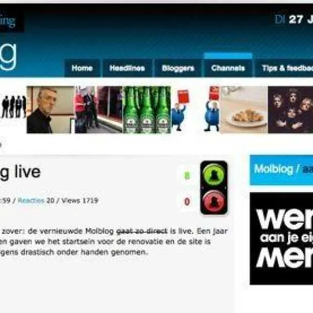 nieuwe molblog live