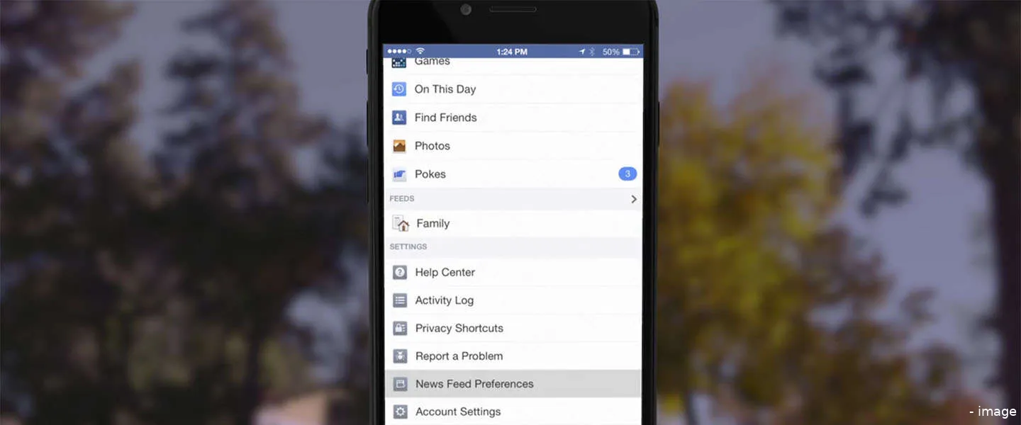 nieuws feed preferences