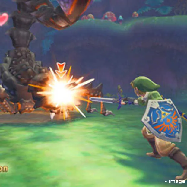nintendo kondigt zelda skyward sword aan