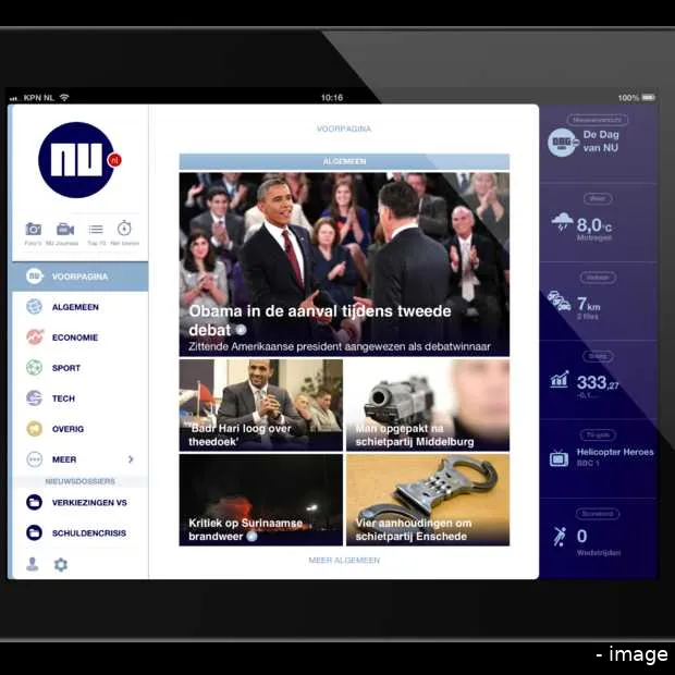 nu nl lanceert nieuwe ipad iphone app