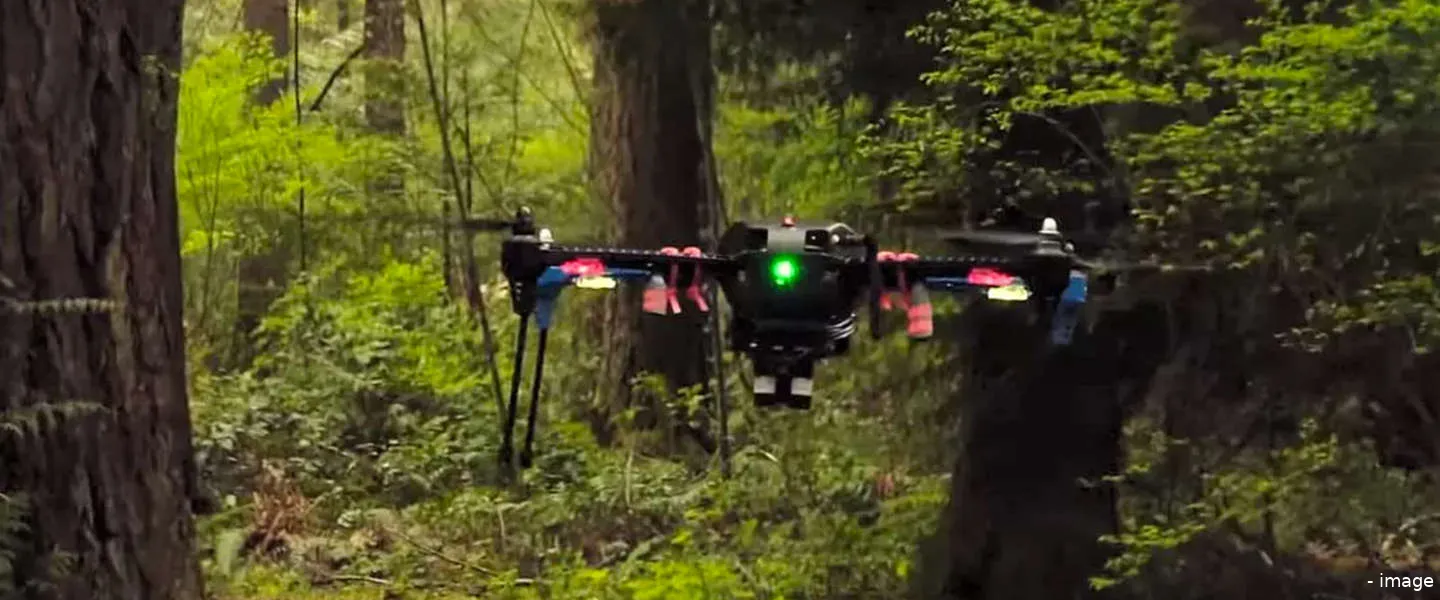 nvidia drone geen gps