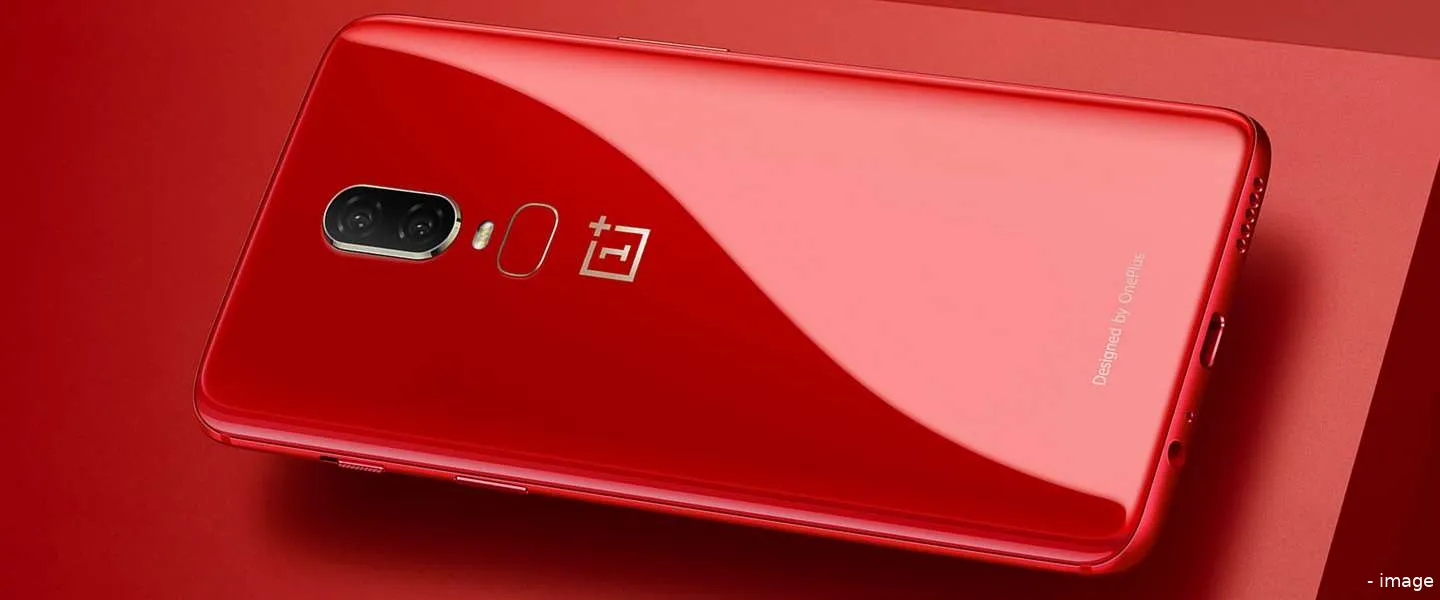 oneplus 6 rood