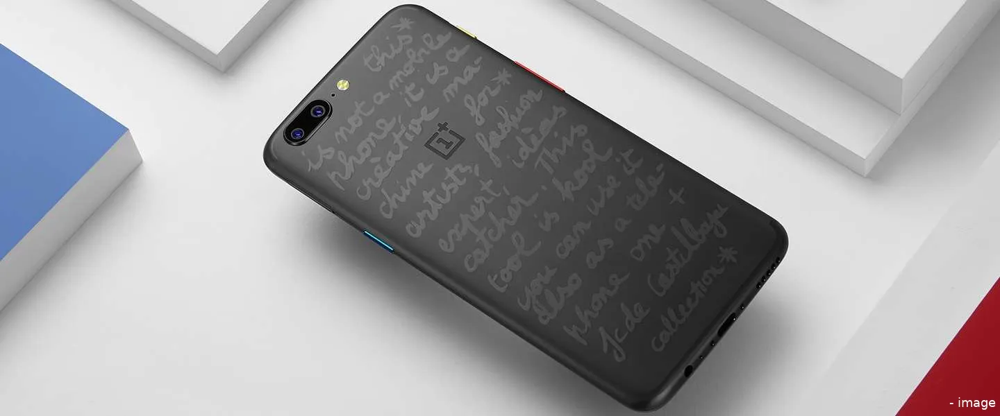 oneplus5 limited edition telefoon
