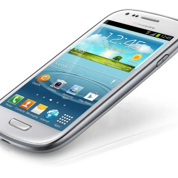 ook de samsung galaxy s3 is op een simpe