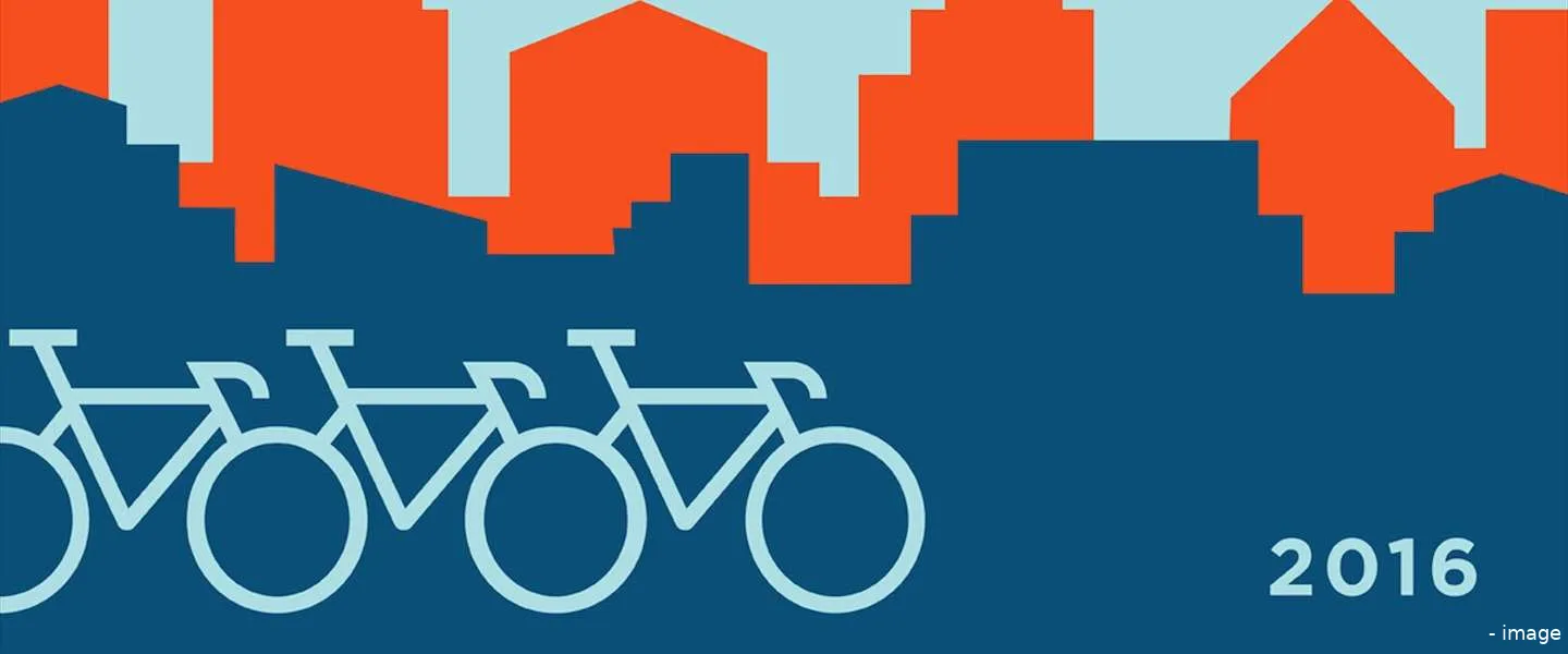 op de fiets naar je werk dag