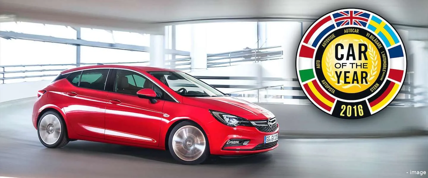 opel astra auto van het jaar