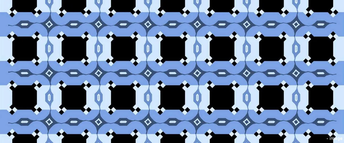 optische illusie gebogen