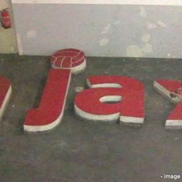 oude stadionletters ajax te koop op mark