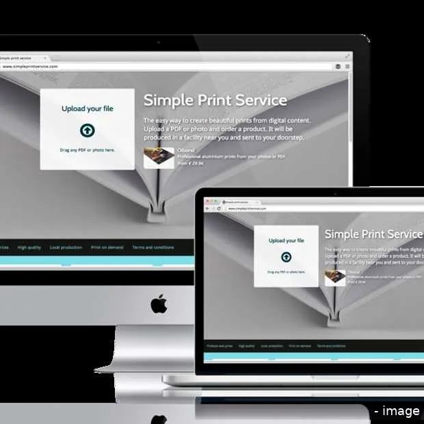 peecho wetransfer voor print
