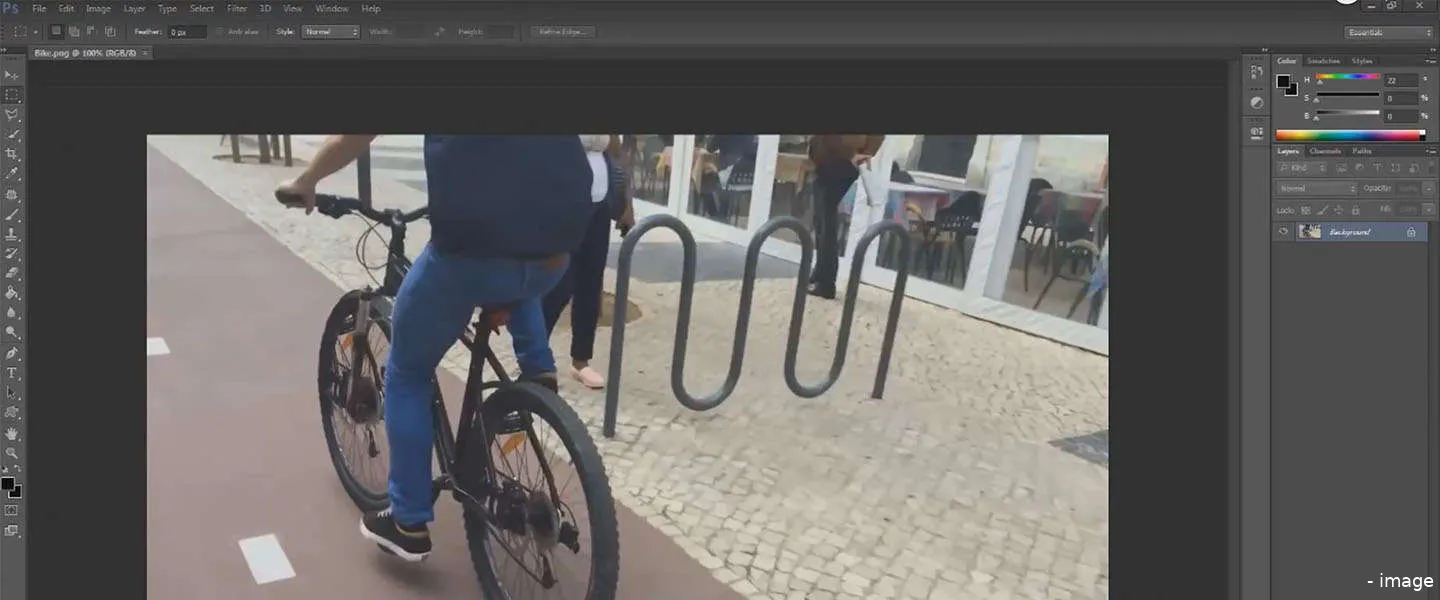 photoshop skills item verwijderen