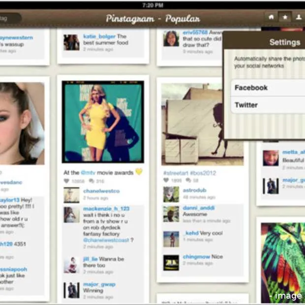 pinstagram brengt ipad app uit