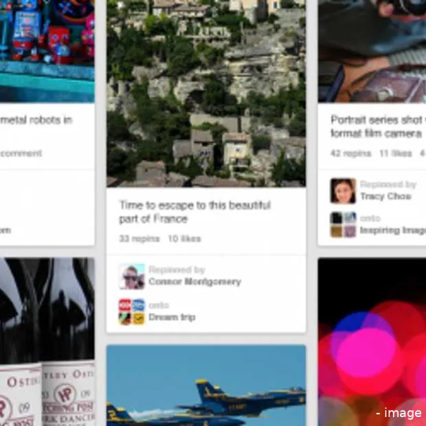 pinterest heeft nu meer dan 70 miljoen g