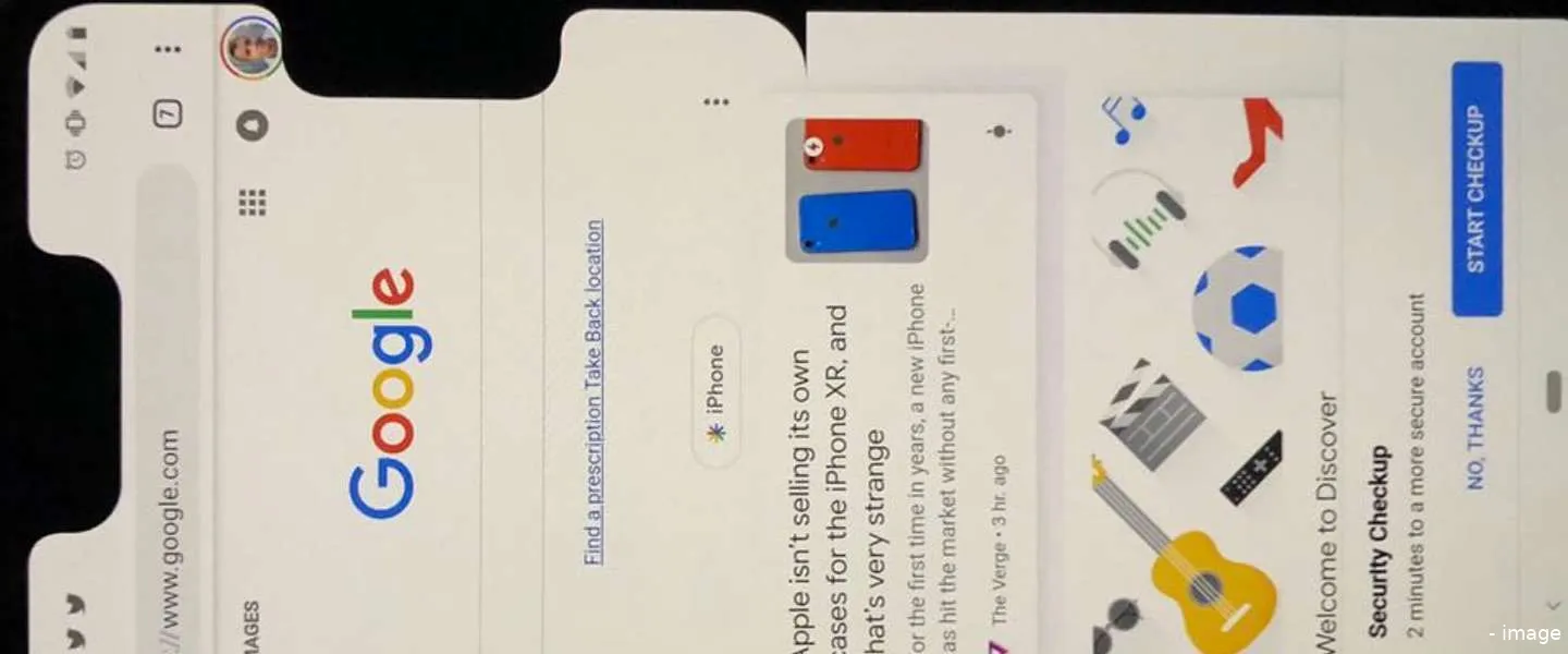 pixel 3 xl extra notch