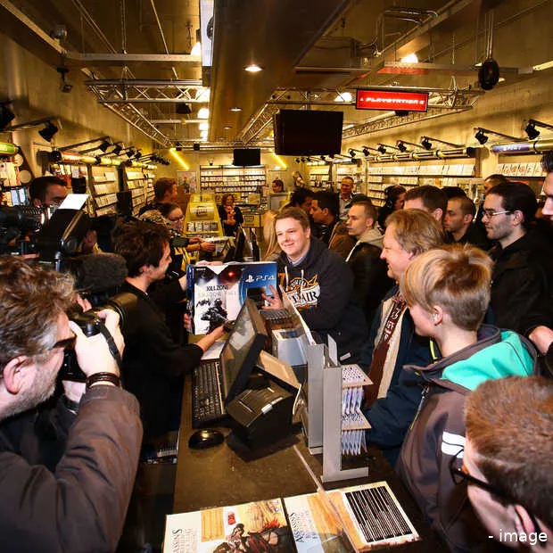 playstation 4 gekte ging afgelopen nacht