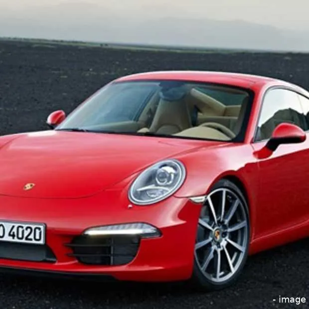 porsche 911 carrera wint red dot award p