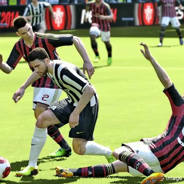 pro evolution soccer 2014 maakt een flin