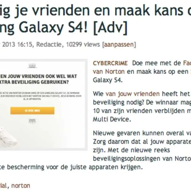 reclamecode social media een feit 1 janu