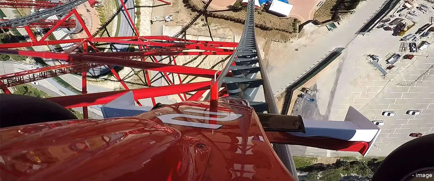 red force ferrari land