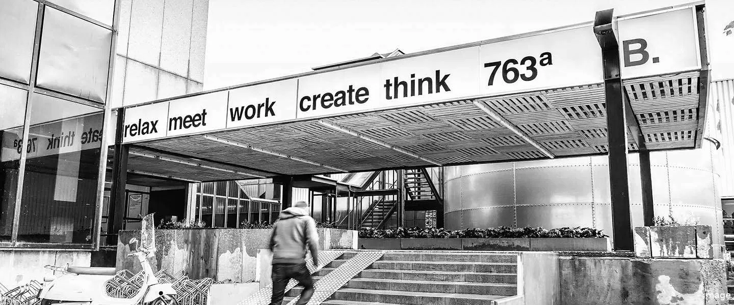 relax meet work create