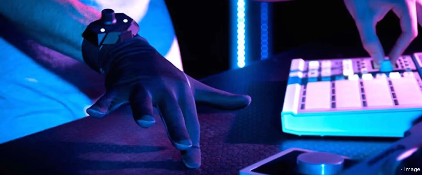 rimidi t8 muziek handschoen