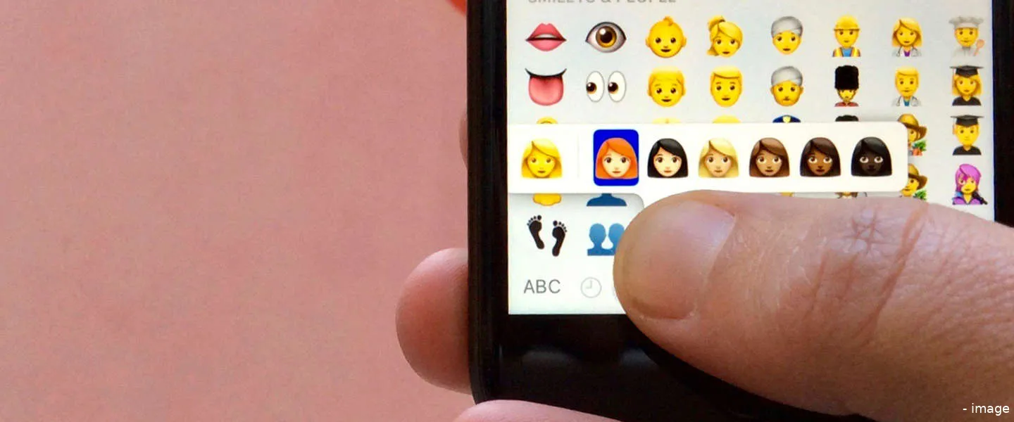 roodharige emoji in discussie