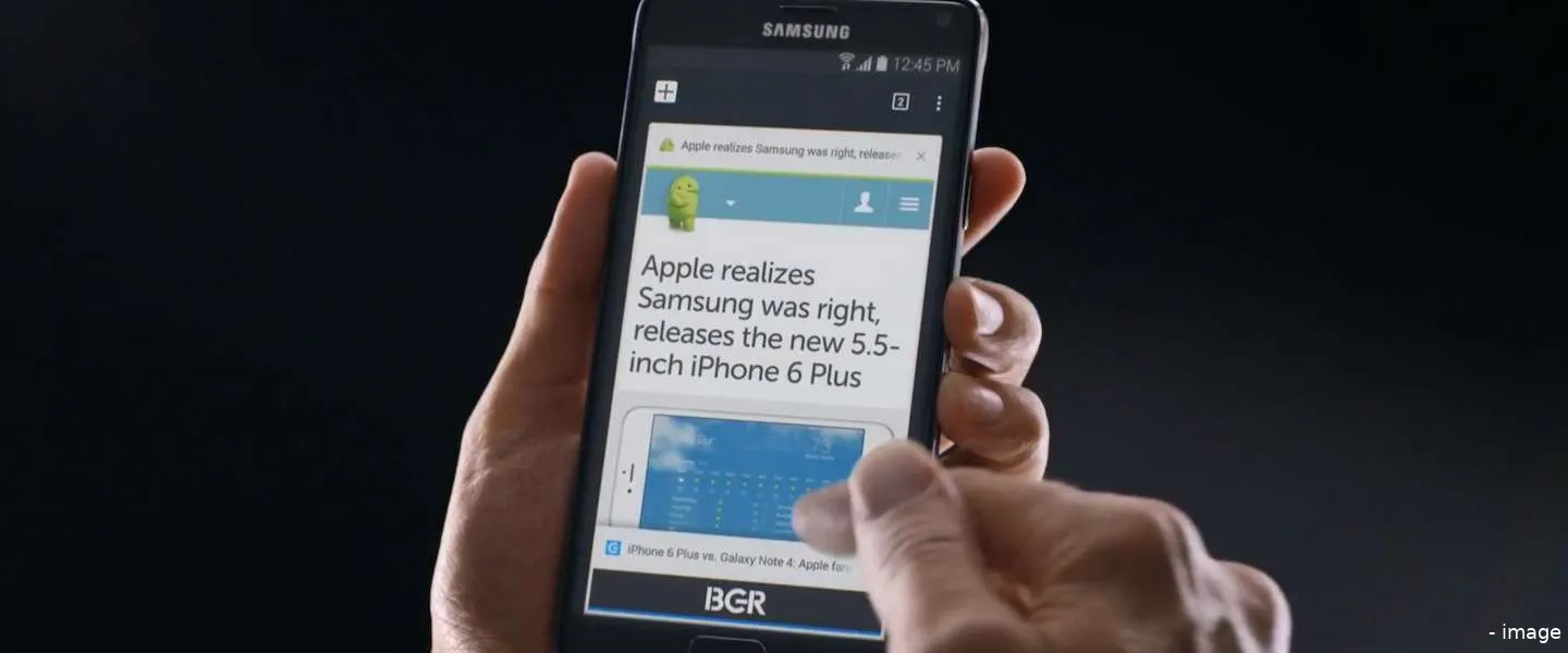 samsung apple note iphone6