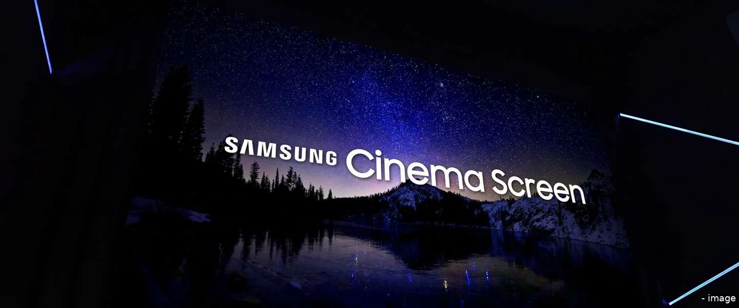 samsung cinema scherm groot