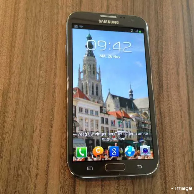 samsung galaxy note ii al vijf miljoen k