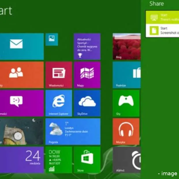 screenshots van windows blue online uitg
