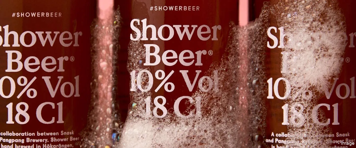 shower beer douche bier
