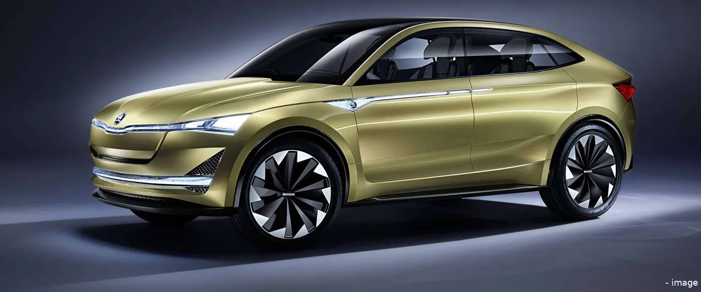 skoda vision e concept car