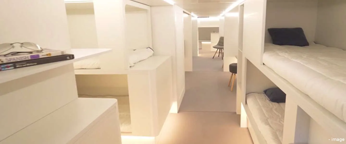 slaapcabines vliegtuig airbus