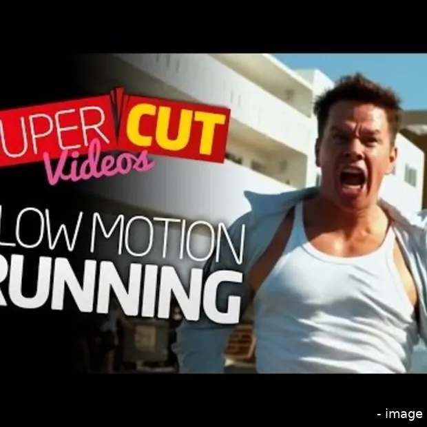 slow motion running the supercut