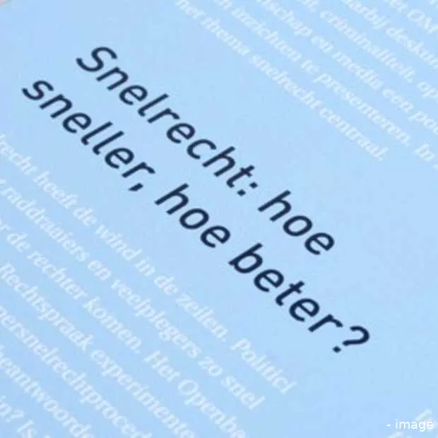 snelrecht eigenrechters leidt snel tot l