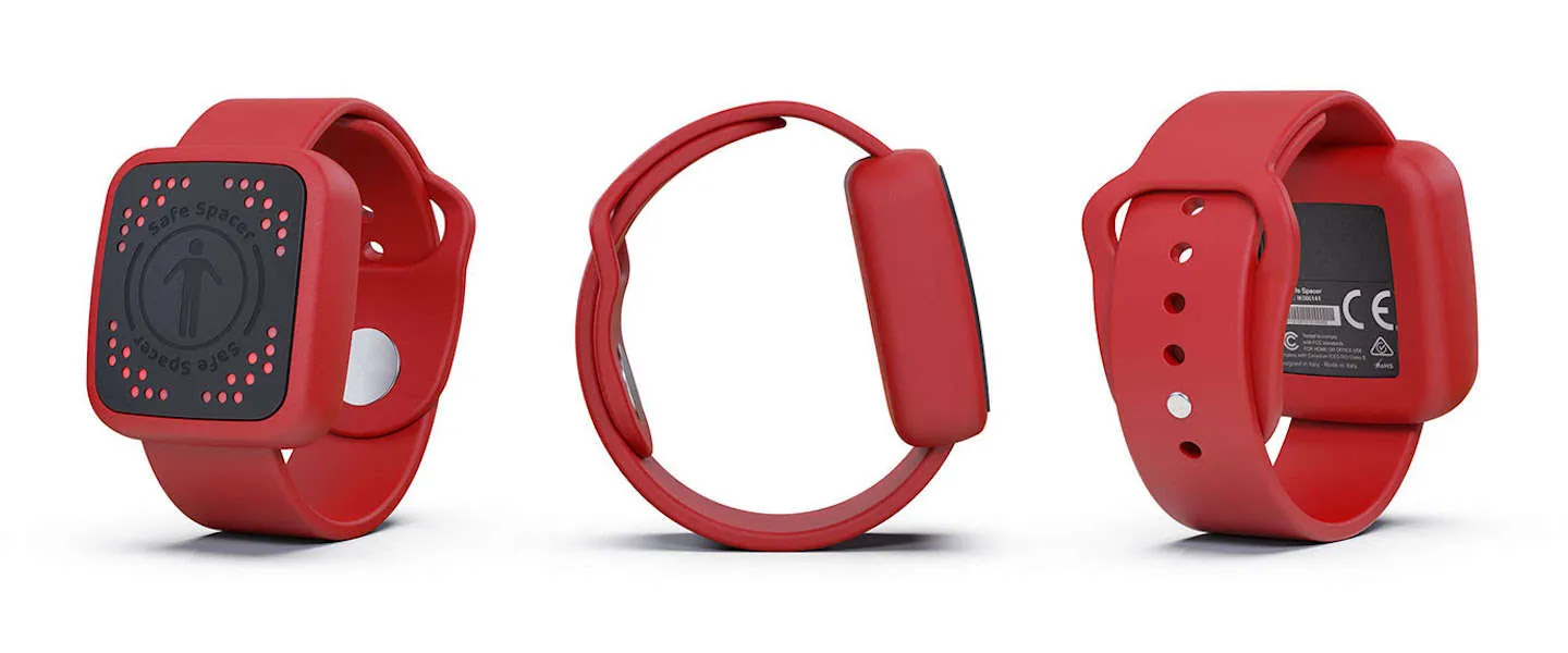 social distancing horloge