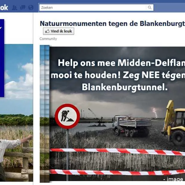 social media campagne tegen aanleg van d