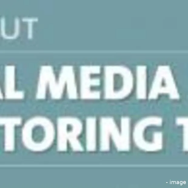 social media monitoring tools infographi