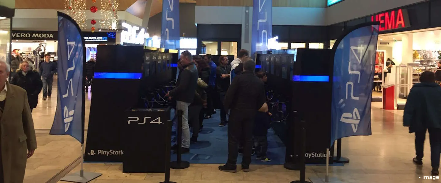 sony playstation pop up store