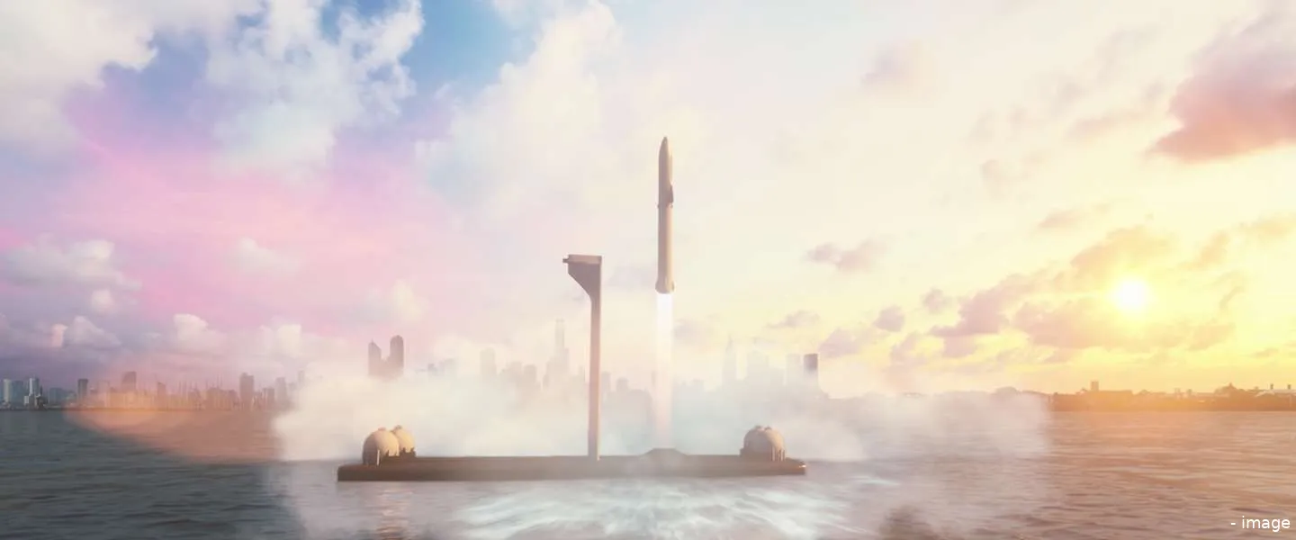 spacex raket reizen aarde