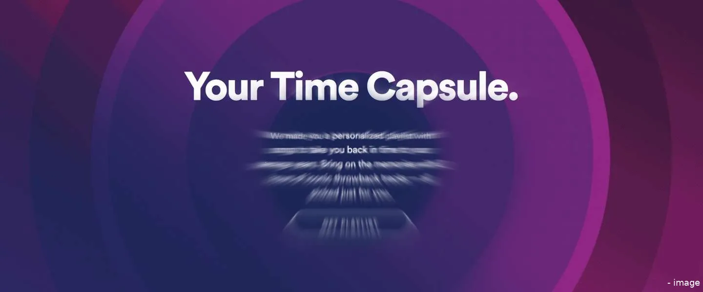 spotify your time capsule