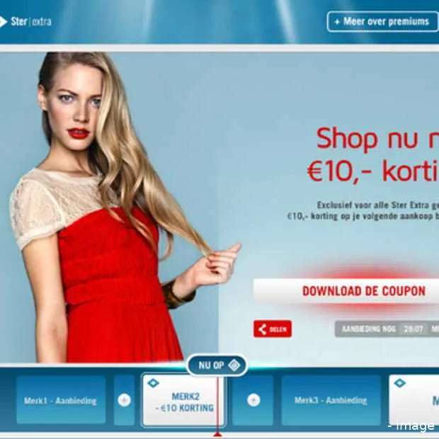 ster lanceert een interactieve reclame a